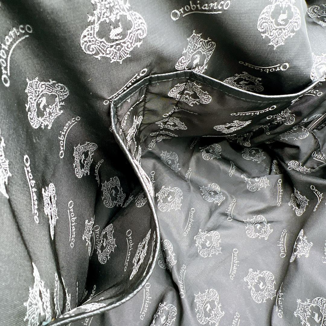 良品 Orobianco シボ革 LIMONTA ビジネスバッグ f624