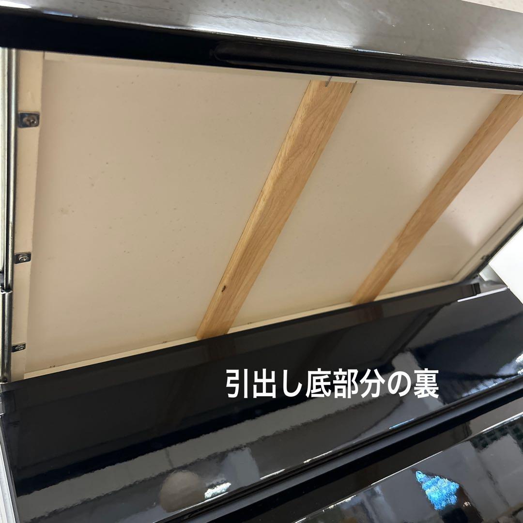 アウトレット品★黒いハイチェスト タンス 箪笥 整理タンス 開梱設置配送付