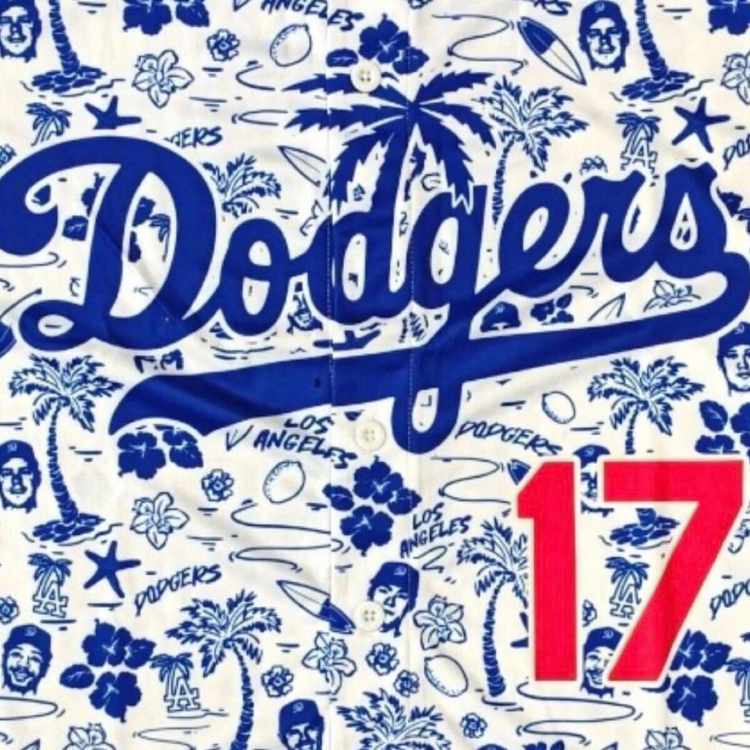 ⭐️ブラックフライデー⭐️非売品★大谷翔平サイン ユニフォームアロハハワイアンシャツ