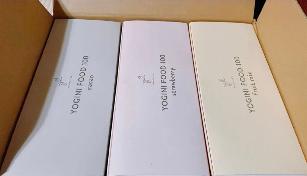 YOGINI FOOD 100 ヨギーニフード　新品未開封　3箱セット