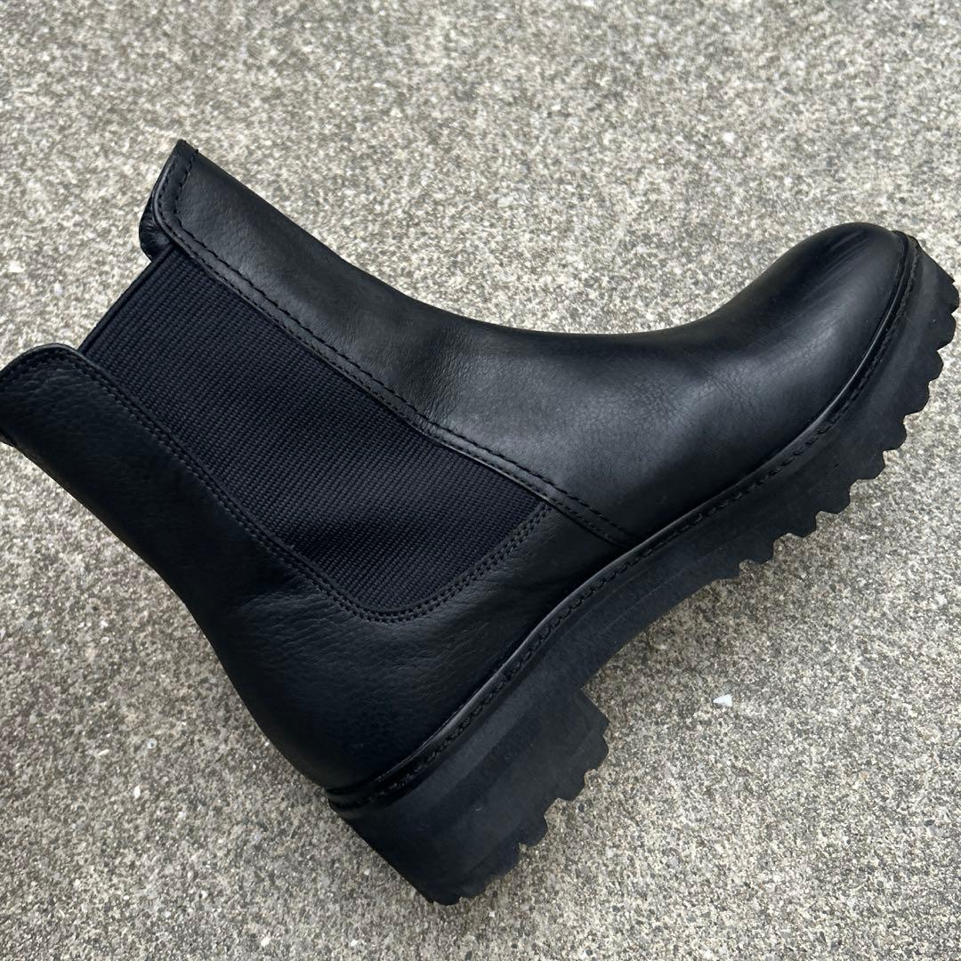 ※【Miyuki88 ※DIANA】サイドゴアブーツ ブラック 24センチ