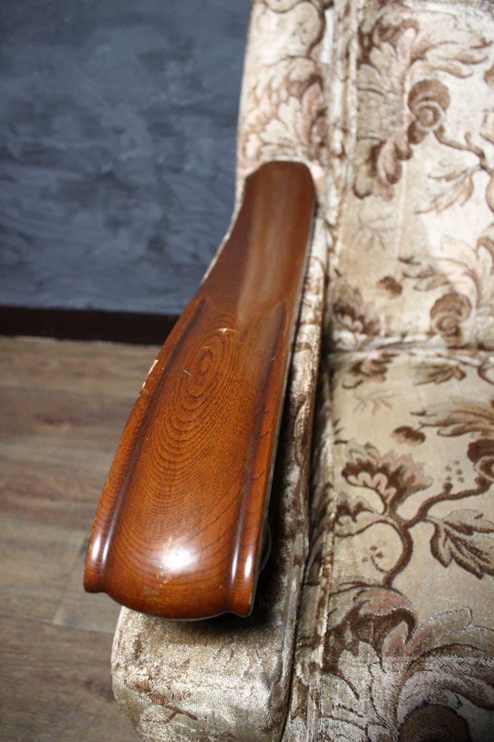 首都圏送無料〜カリモク　ヴィンテージ　3人掛け＋1人掛け×2 全クリーニング済み