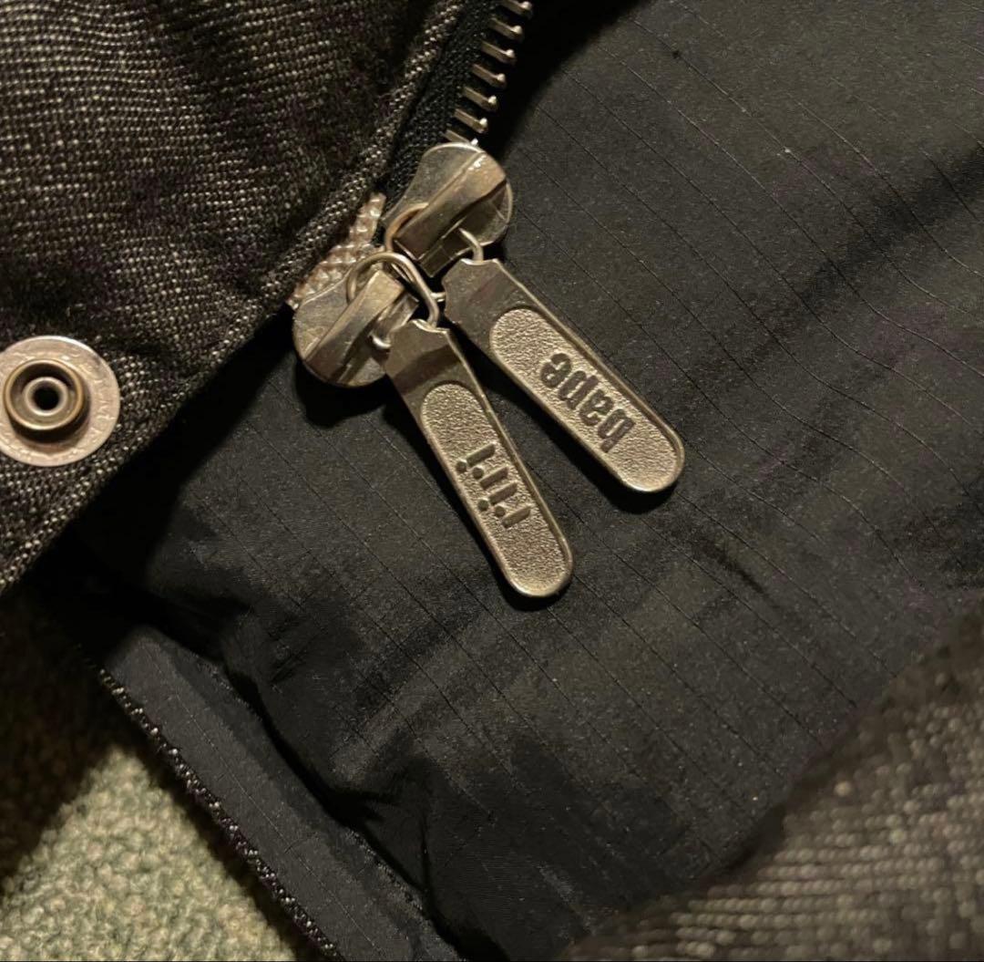 A Bathing Ape ダウンジャケット ブラック 黒