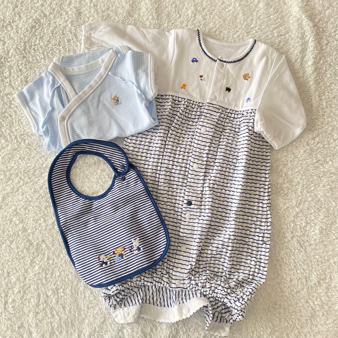 ファミリア　ベビー服•小物　3点セット