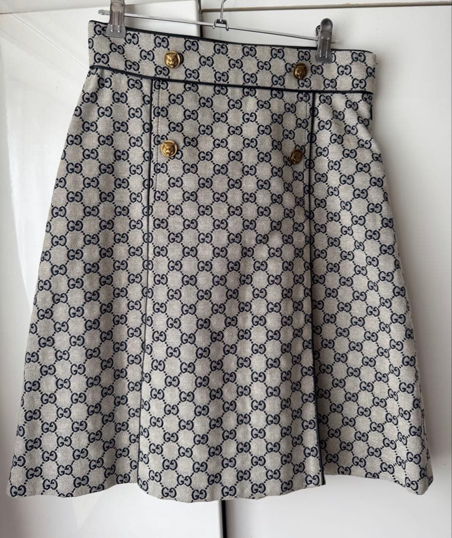 GUCCI 膝丈 Aラインスカート