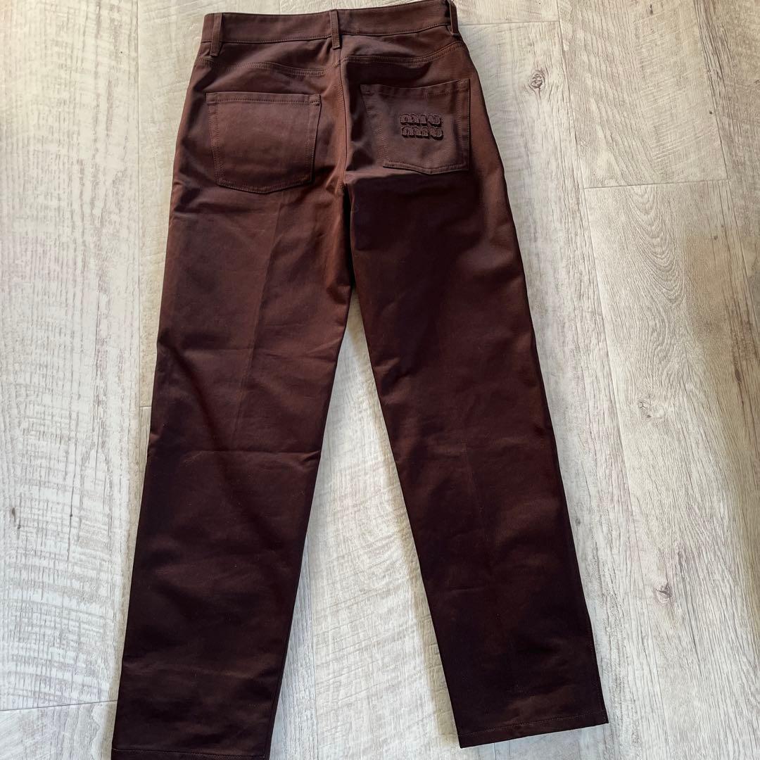 miumiu ミュウミュウパンツ