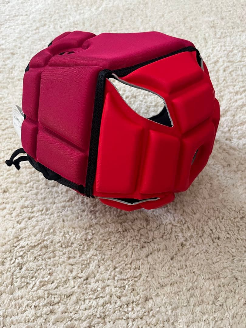 ★カンタベリー　赤 ヘッドギア ヘッドキャップ　サイズＬ★