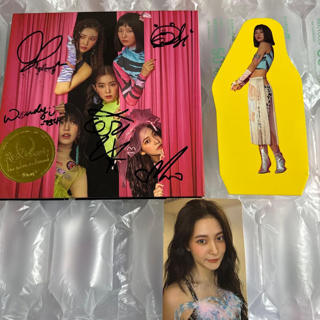 red velvet サイン cd the reve festival