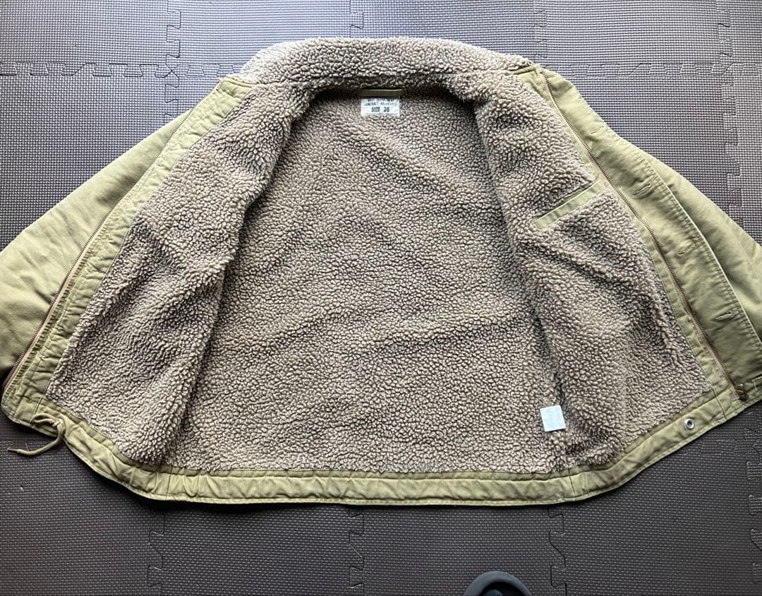 N-1ミリタリージャケット　カーキ