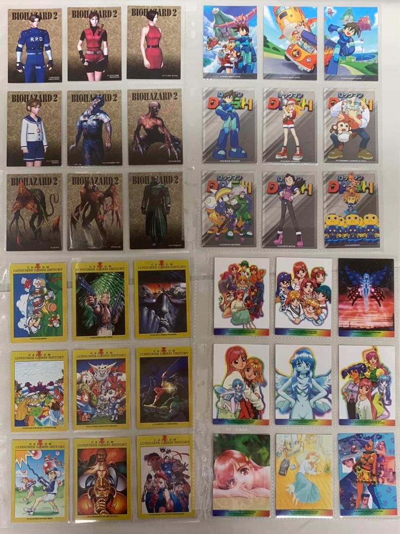 カードダスマスターズ　ALL CAPCOM WORLD 98 コンプリートセット