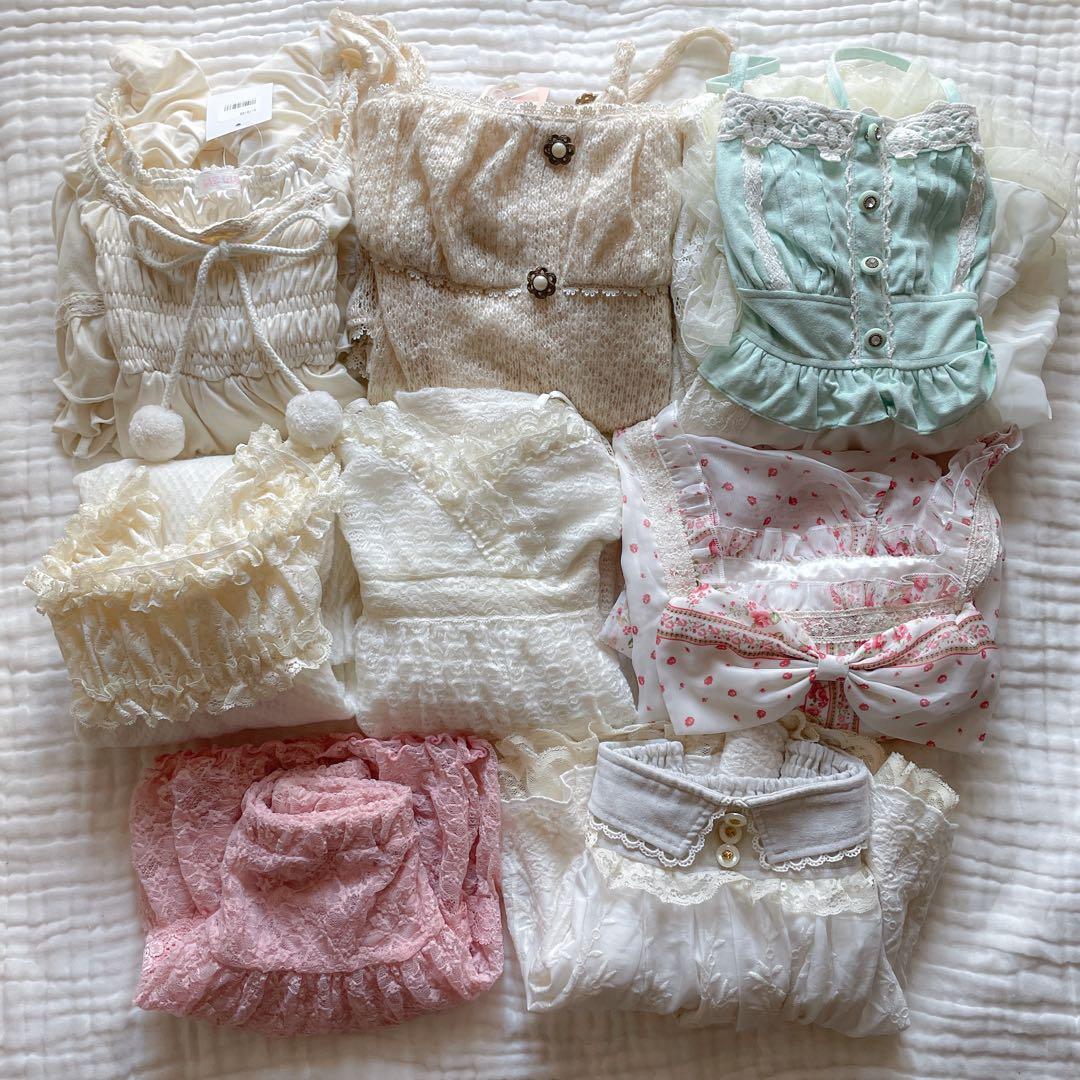 00s 希少 LIZLISA 8点まとめ売り スカパン入り 姫カジ系