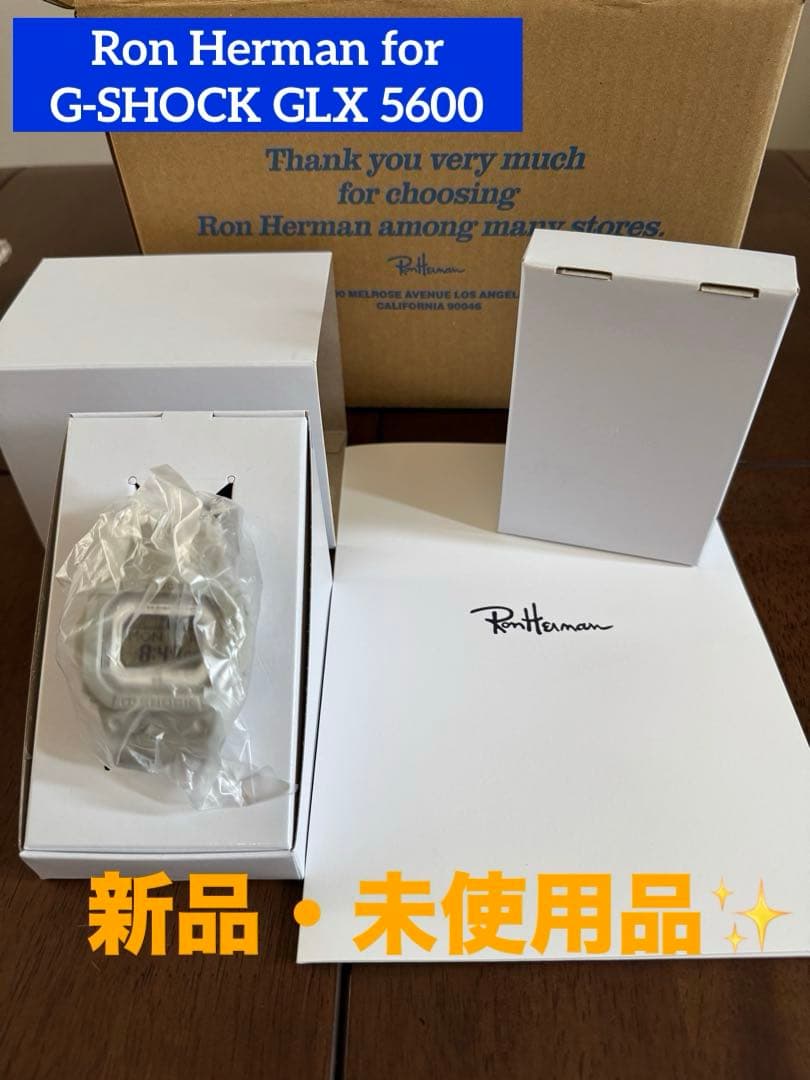 限定値下【新品・限定】G-SHOCK ✖︎ Ron Herman GLX 5600