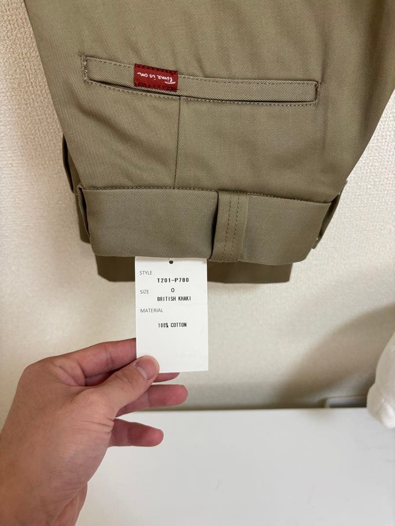 【timeison】CHINO TROUSER CLASSIC STANDARD