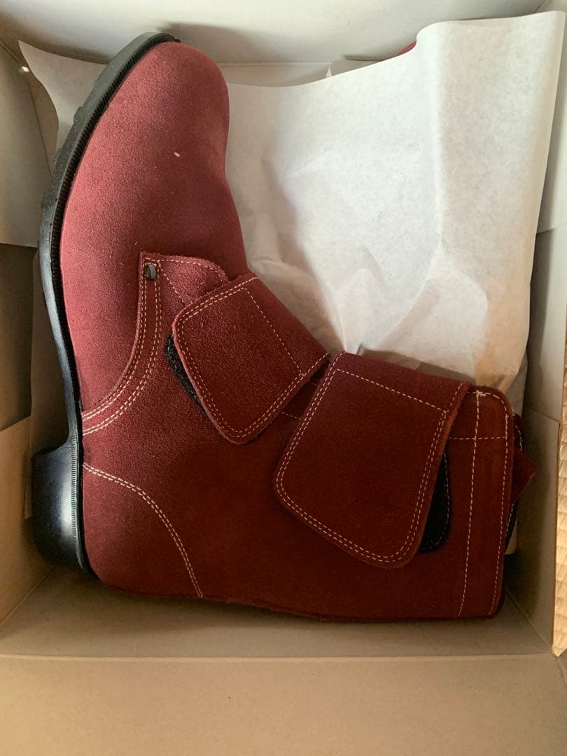 DONKEL T-6 安全靴 27 EEE 赤