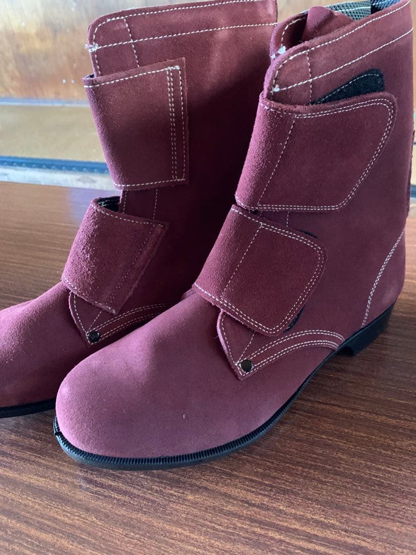 DONKEL T-6 安全靴 27 EEE 赤