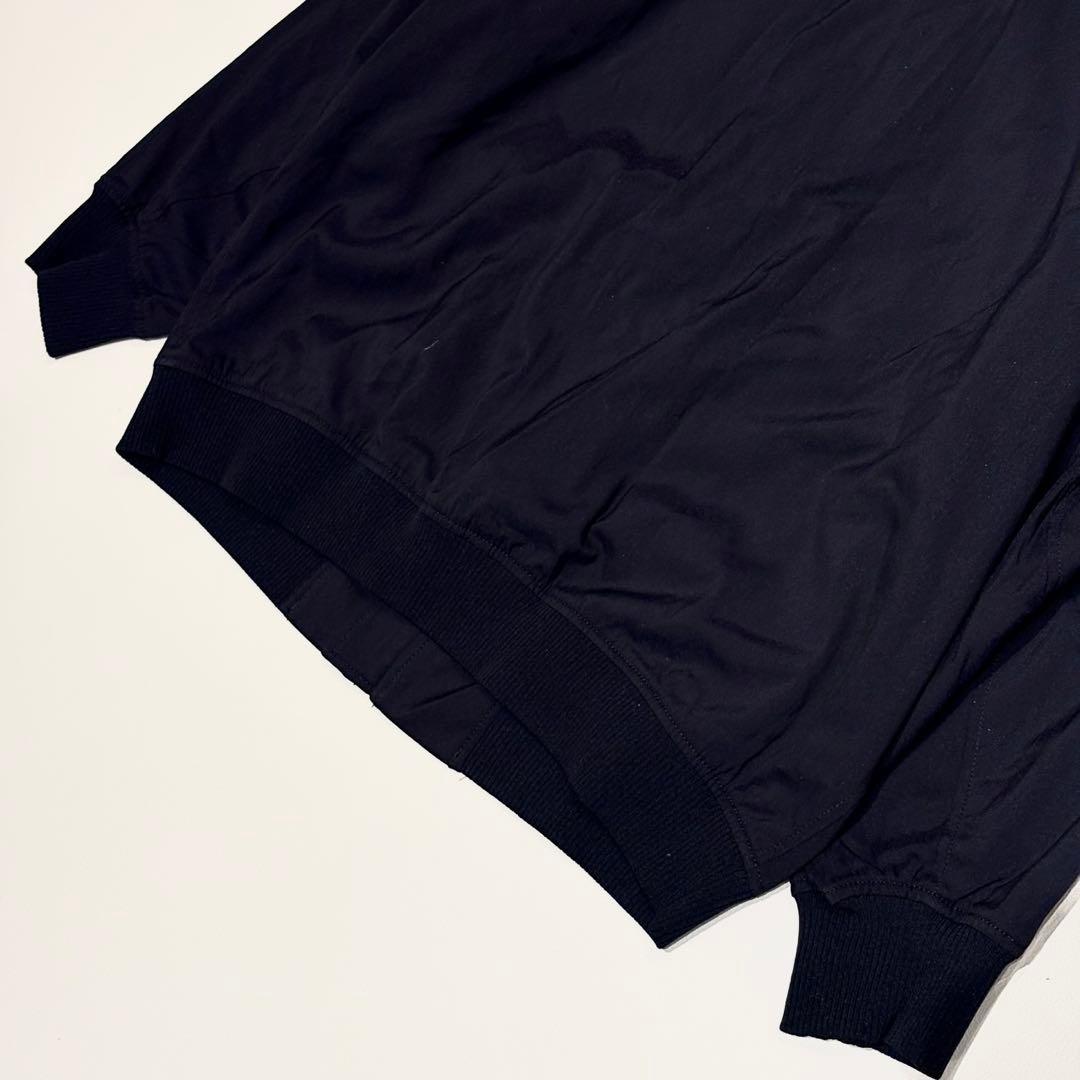 【極美品】大きいサイズ 23区 キュプラナイロンストレッチ MA-1 ブルゾン