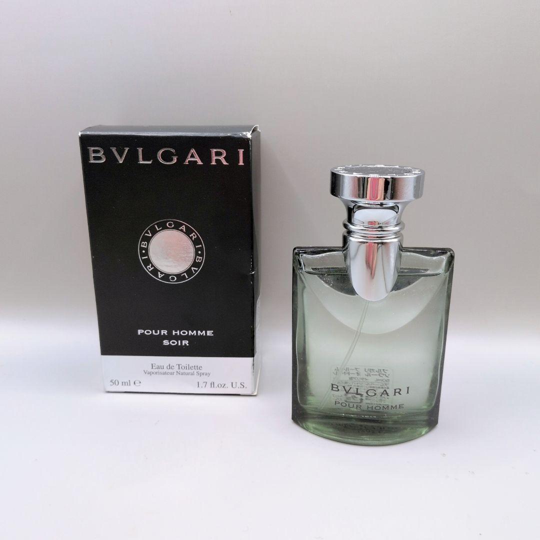【ほぼ未使用】 ブルガリ プールオム ソワール オードトワレ 50ml