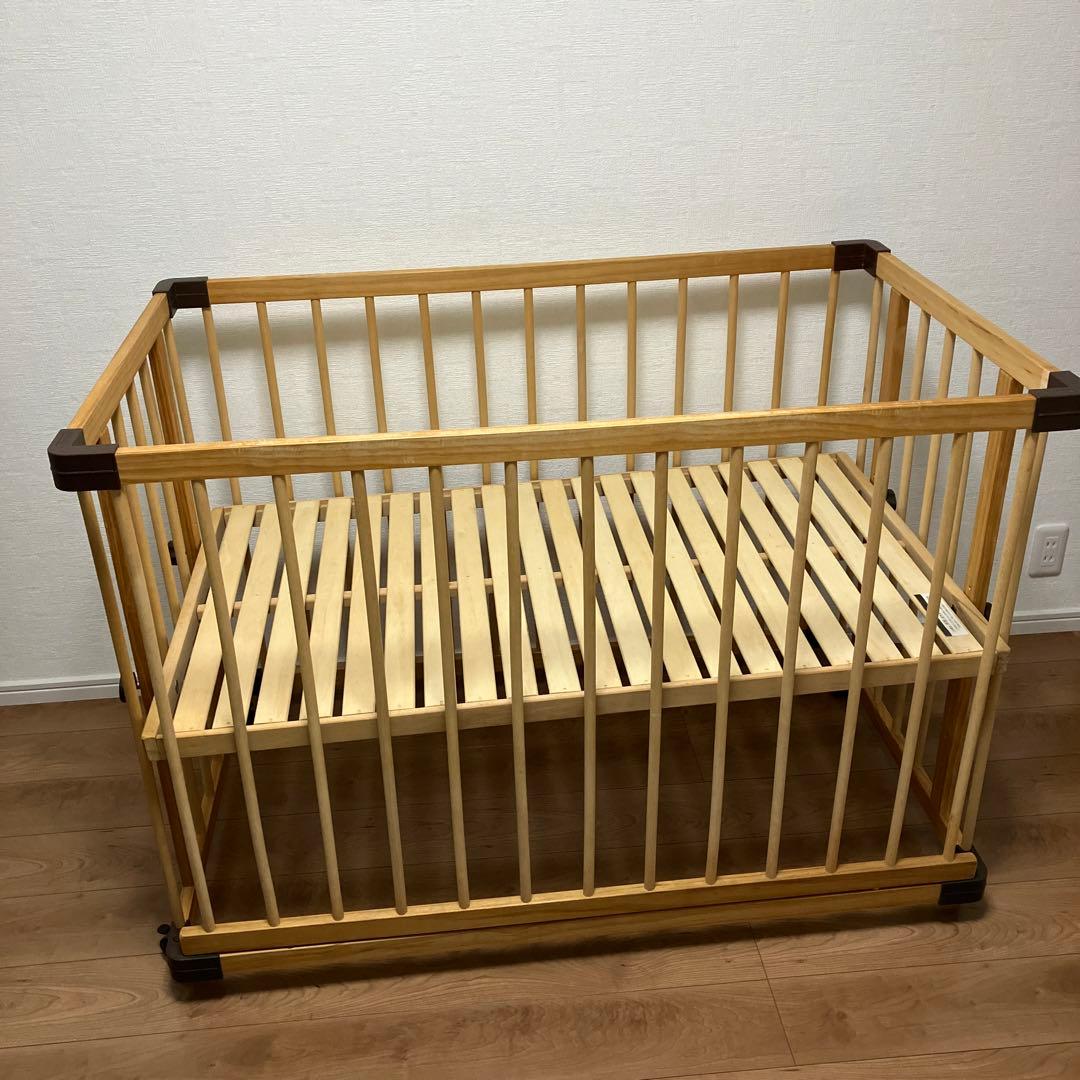 färska ベッドサイドベッド 03 ファルスカ【安全ベルト付】