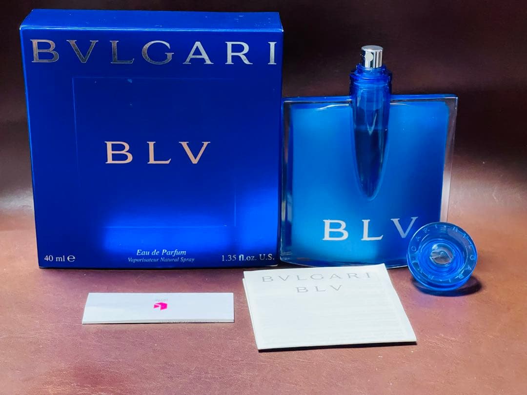 未使用 BVLGARI ブルガリ BLV ブルー オードパルファム 40ml