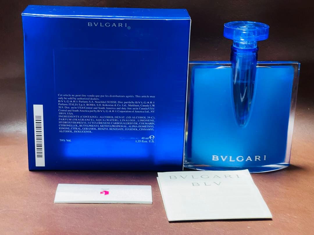 未使用 BVLGARI ブルガリ BLV ブルー オードパルファム 40ml