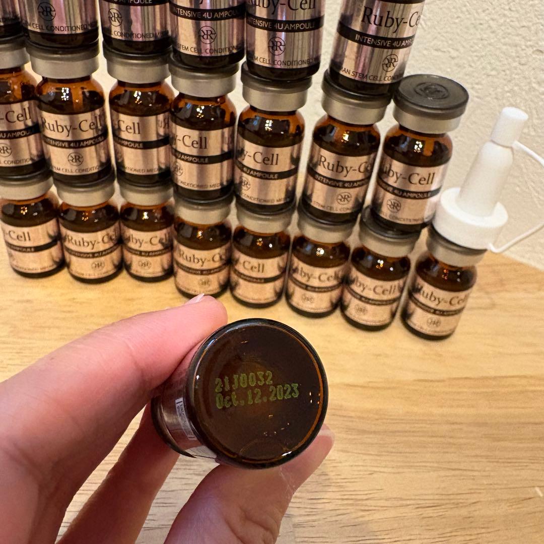 Ruby-Cellルビーセル美容液4Uインテンシブセラム22本セット