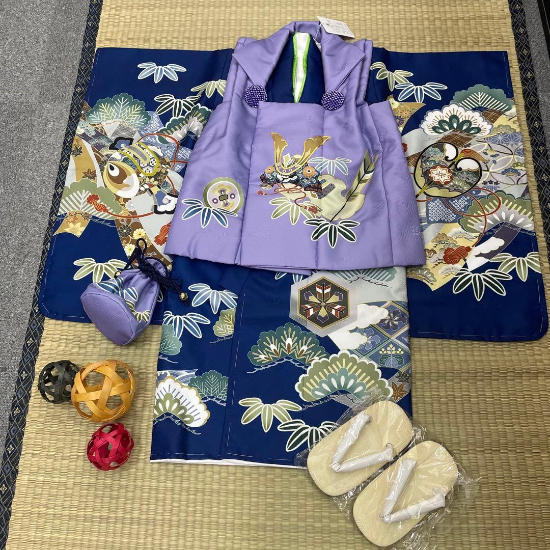 あいかわ 様☆2034✨晴れの日に✨ 七五三 3歳 男児 被布セット日本製 新品