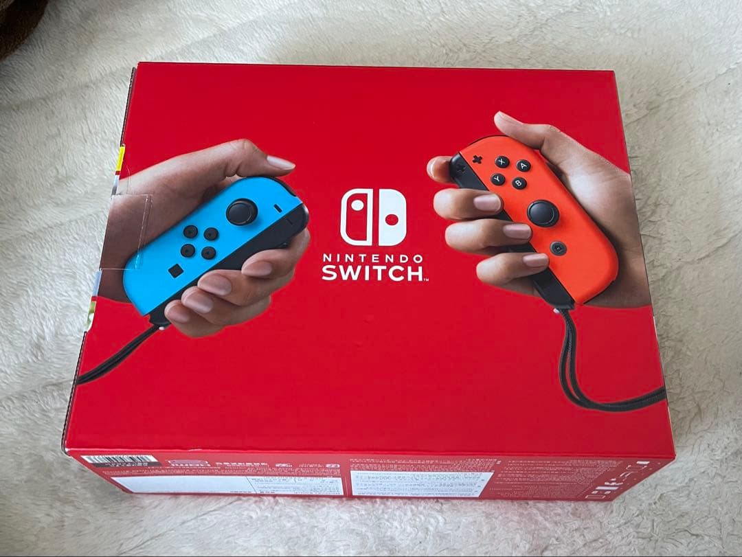 Nintendo Switch 本体 青とオレンジのジョイコン