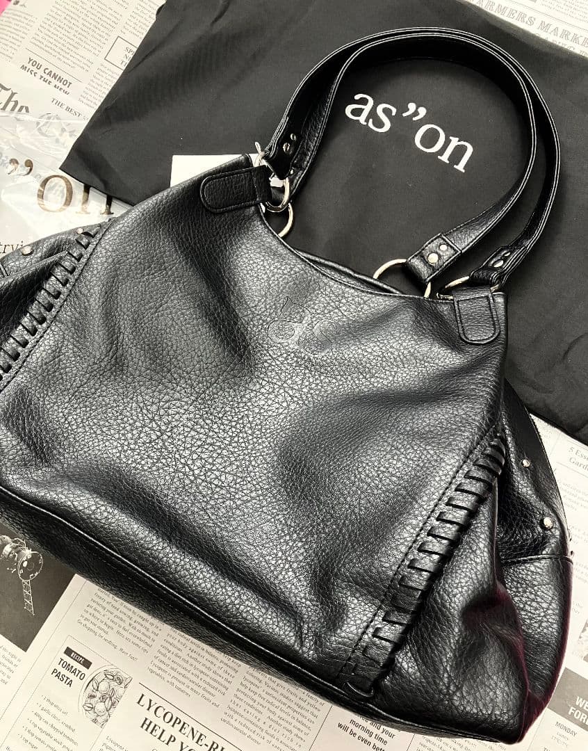 as\"on ♡BONITA BIG BAG black