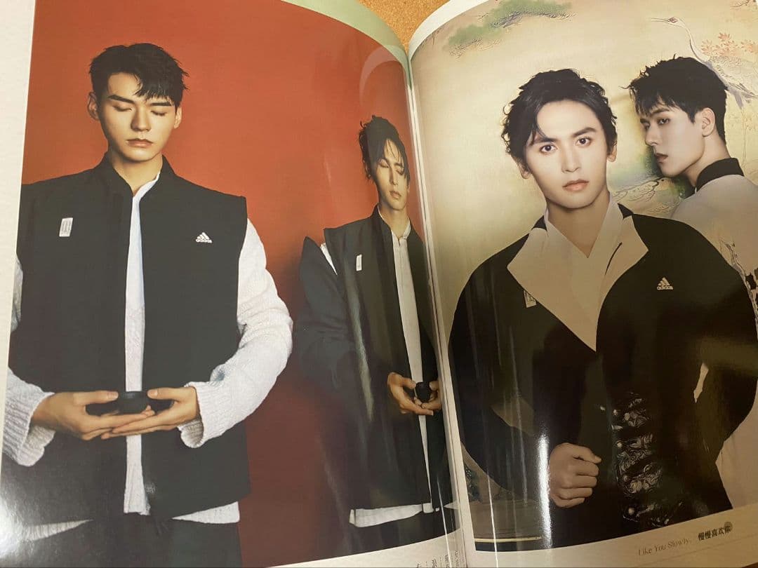 山河令　ゴンジュン・張哲瀚　BAZAAR 写真集