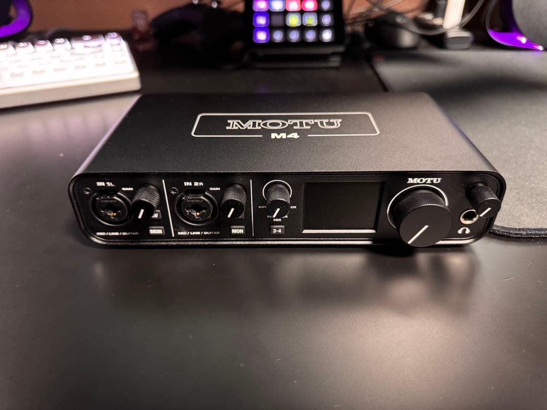 MOTU M4 オーディオインターフェイス