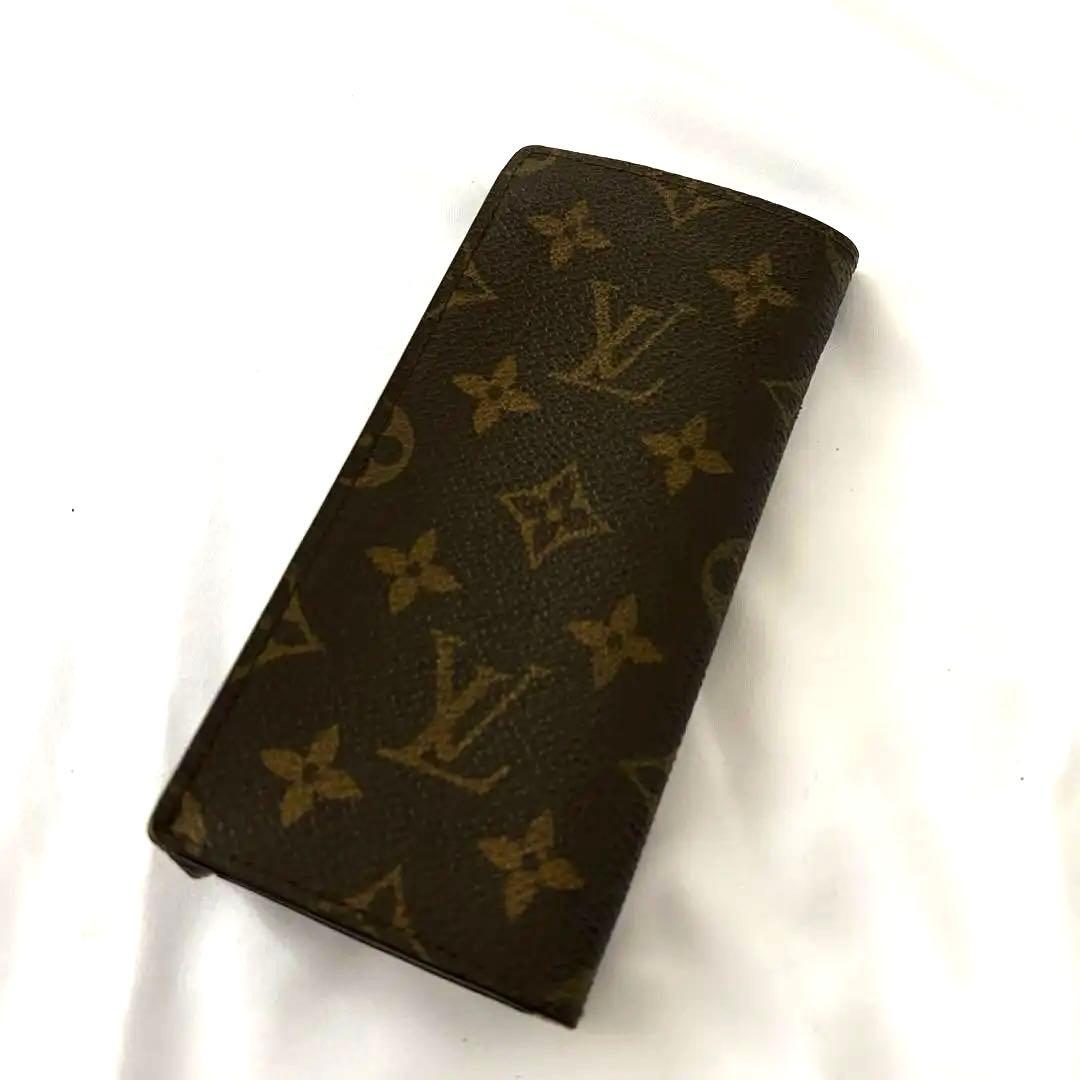 Louis Vuittonルイヴィトンモノグラムエテュイリュネットメガネケース