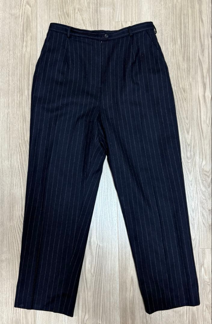 Ralph Lauren　LAUREN ウールトラウザーズ