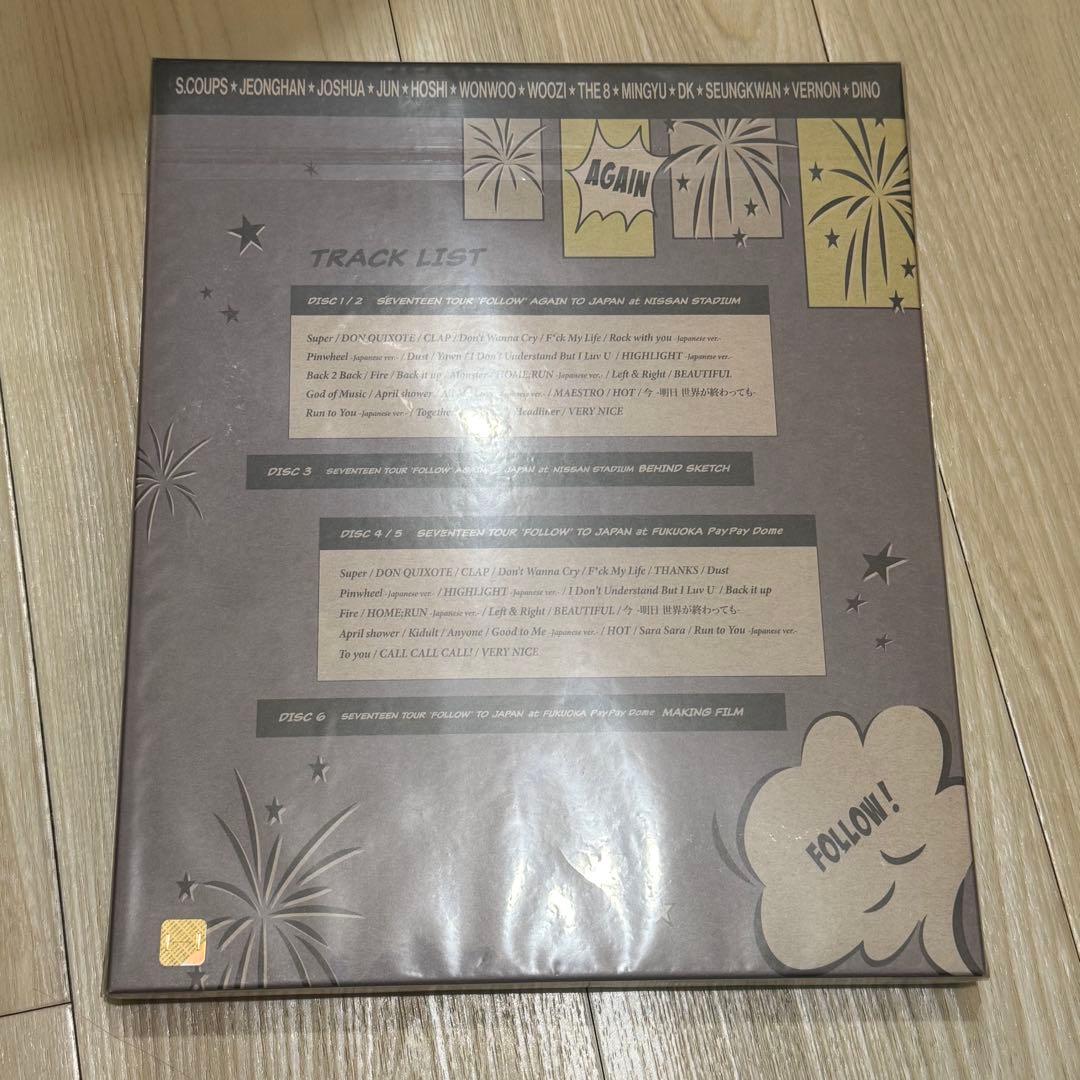 SEVENTEEN TOUR 'FOLLOW' AGAIN DVD 未開封