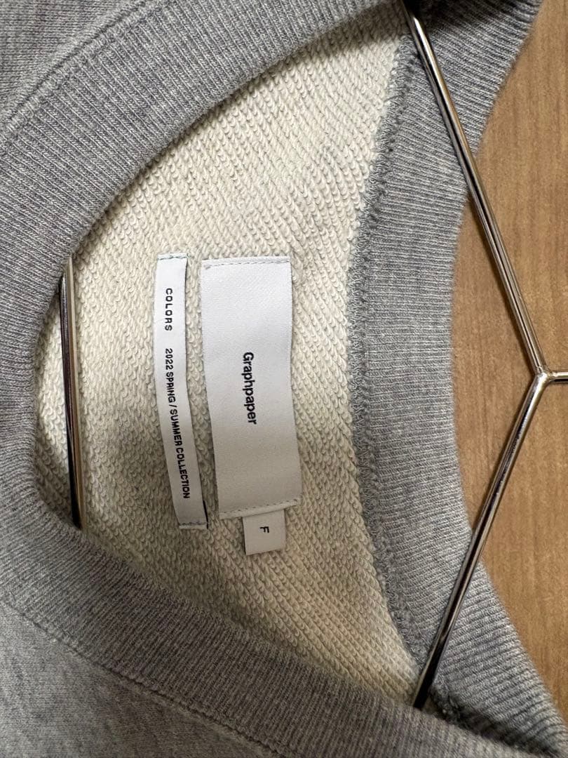 トップス LOOPWHEELER for Graphpaper Sweat