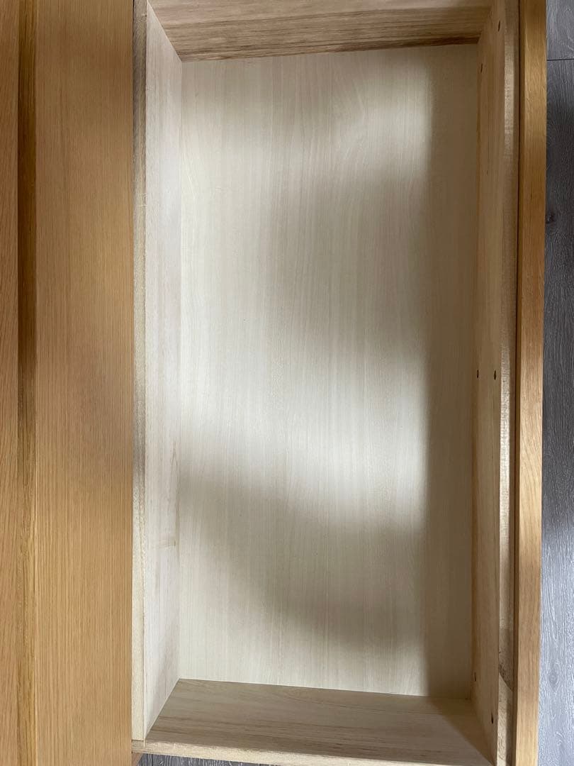 まつぼっくりMUJI 脚付き4段チェスト 廃盤希少品 幅80cm中古品