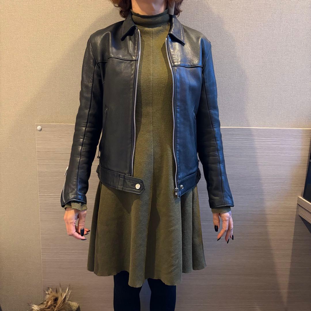 666 S 32 シングル ライダース ジャケット レザー 英国製 ブラック 黒