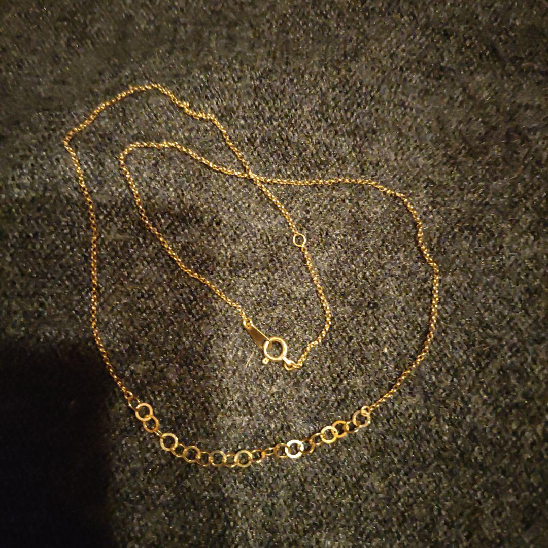 Jouete K10YG チェーンネックレス イエローゴールド