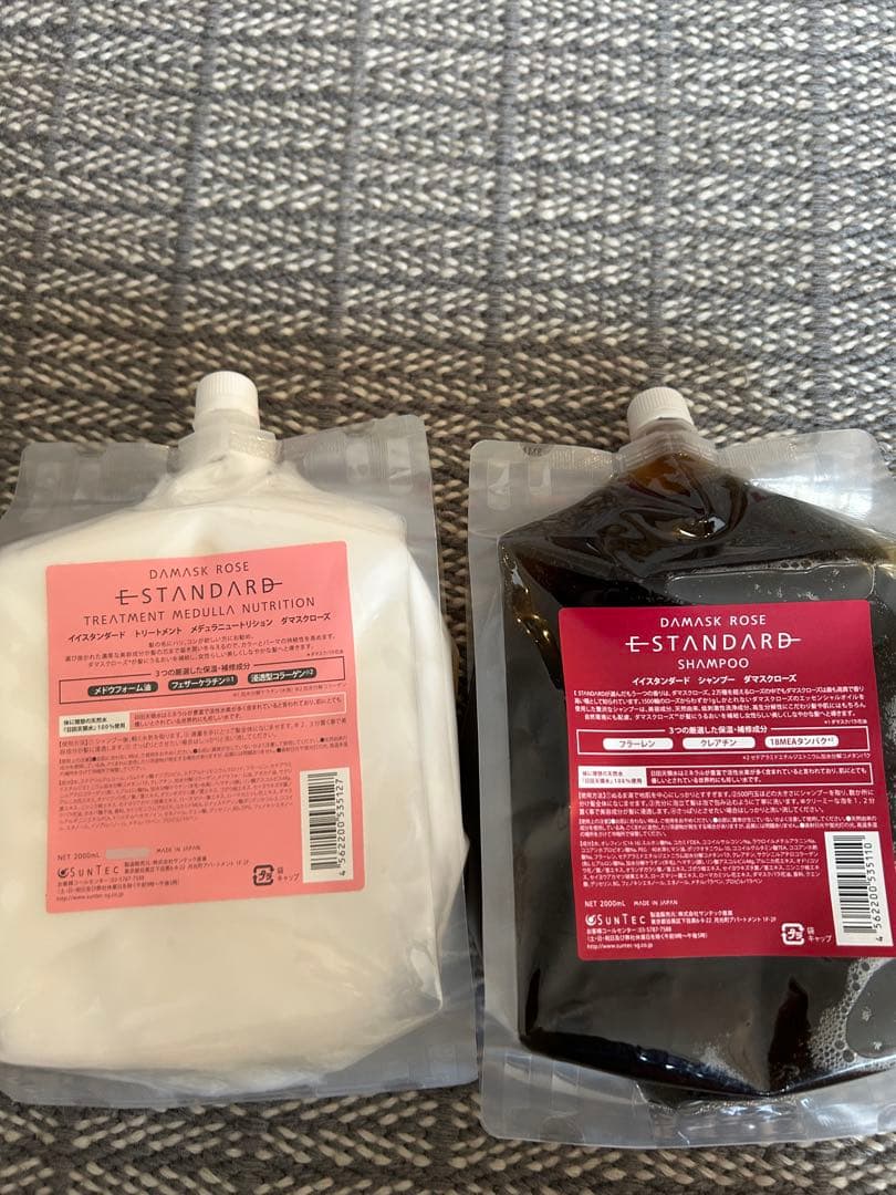 イイスタンダードダマスクローズ シャンプー&トリートメント2000ml
