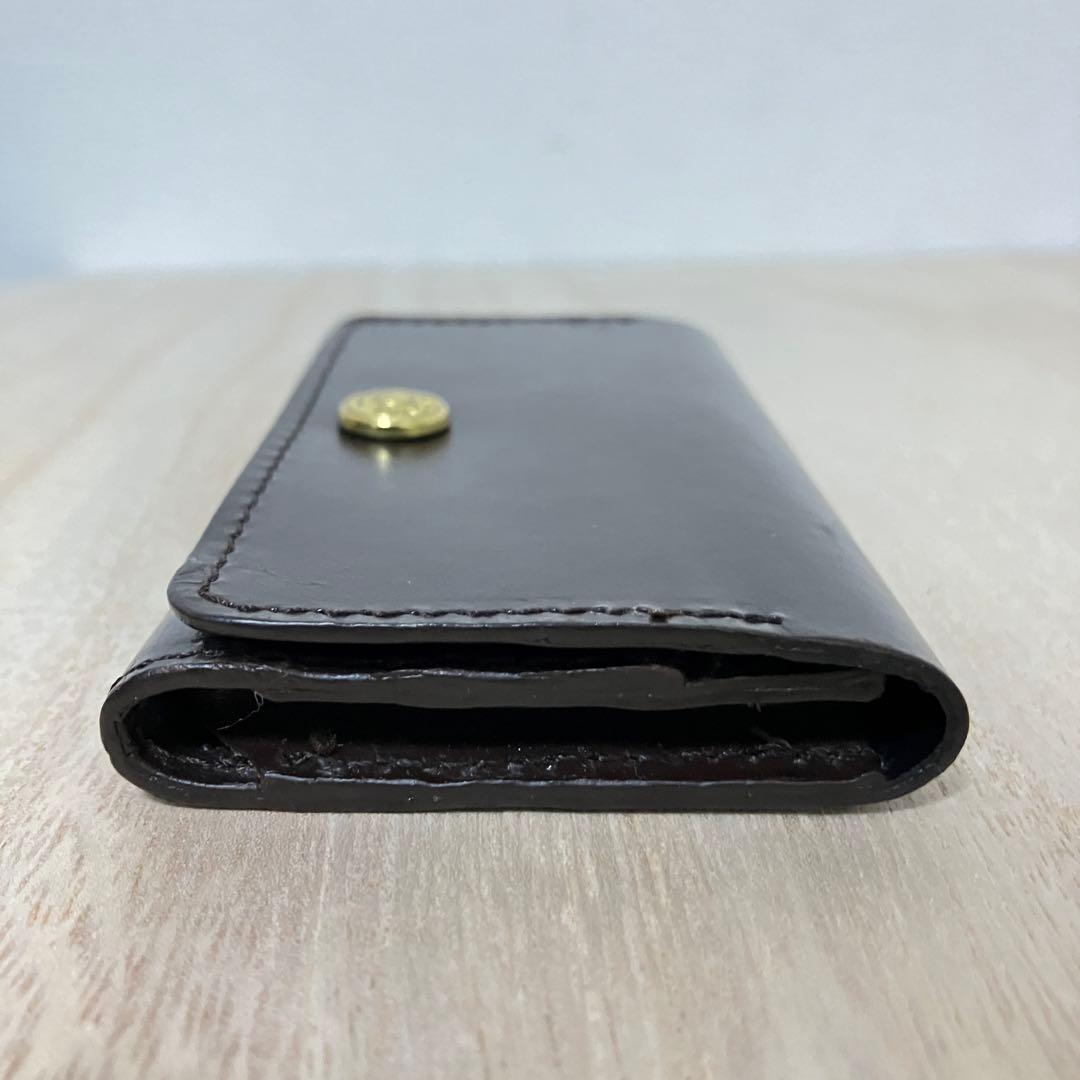 訳あり美品✨グレンロイヤル✨スコットランド✨カードケース✨名刺✨ダークブラウン