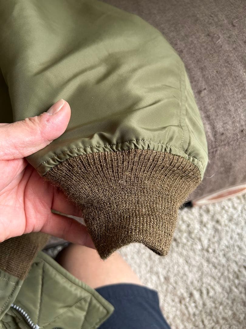 U.S. AIR FORCE ボンバージャケット オリーブ