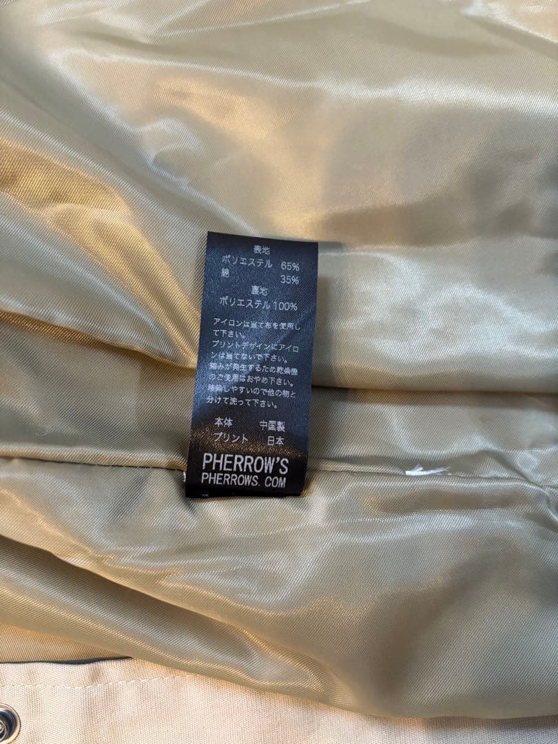 Pherrow's フェローズ コーチジャケット T/Cウェザー