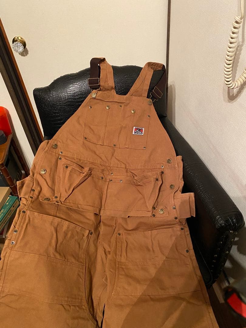 BEN DAVIS オーバーオール ダック ダブルニー エプロン付き　TCB