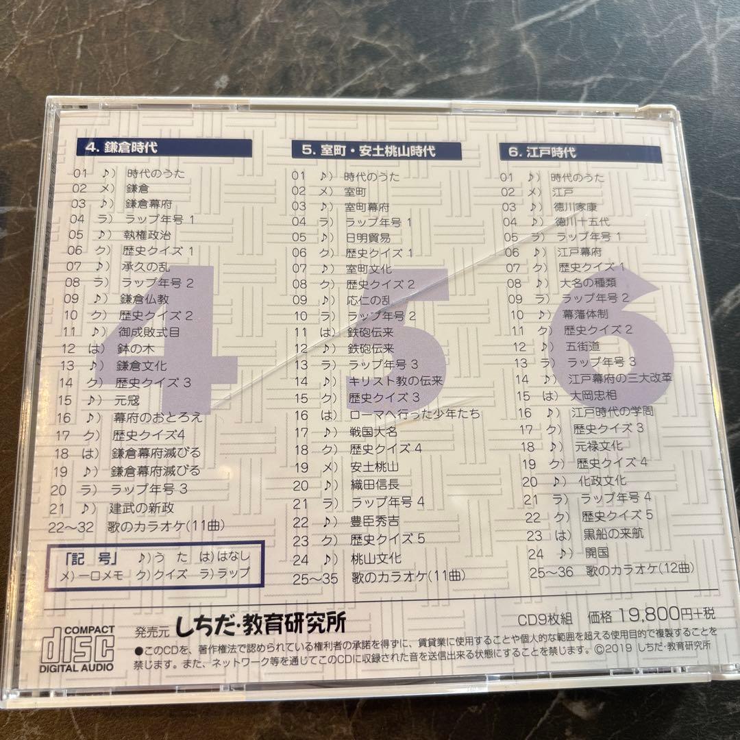 しちだ　　れきし探訪　CD9枚セット