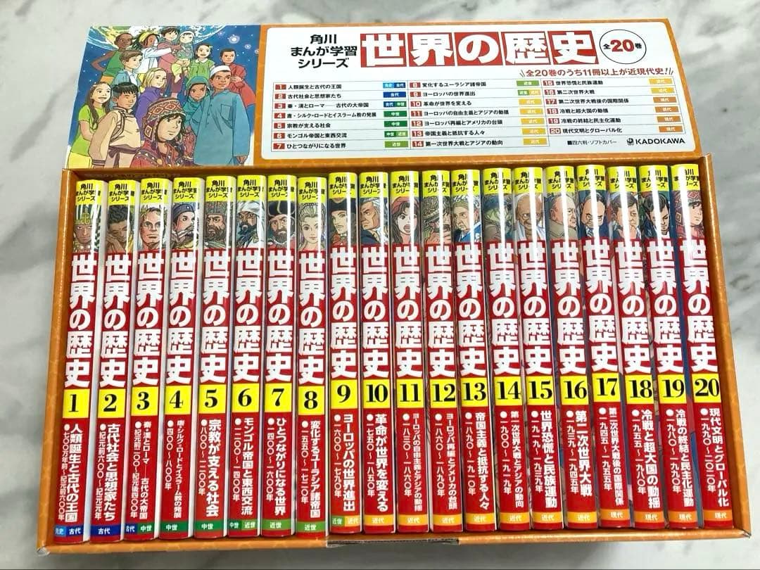 角川まんが学習シリーズ　世界の歴史
