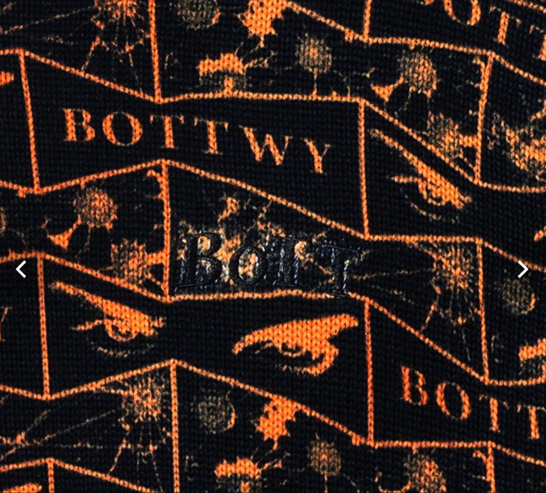 BoTT × VERDYニットセーター BLACK x ORANGE (S)