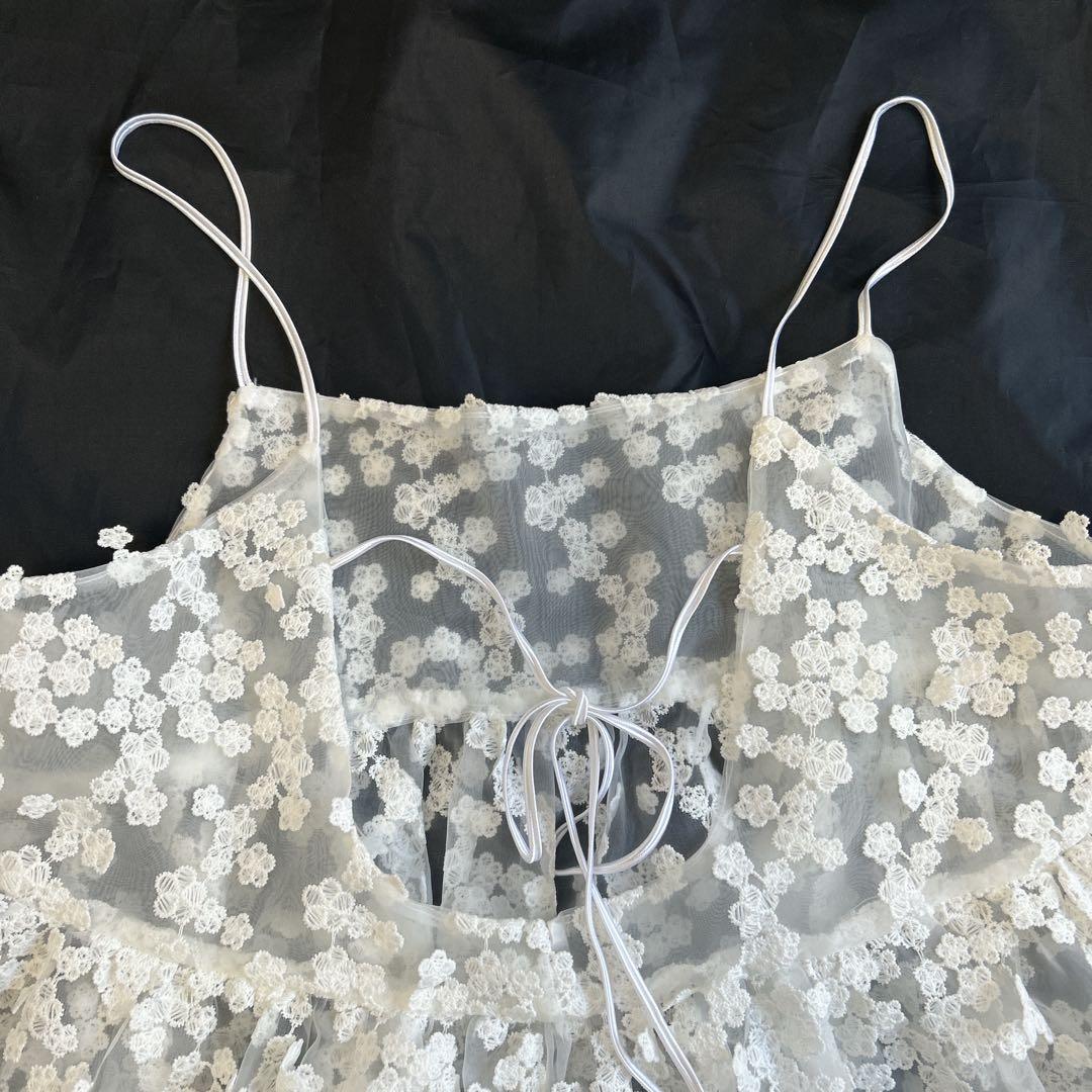 未使用級美品✨イエナ フラワーエンブロイダリー キャミソール 25SS 完売品