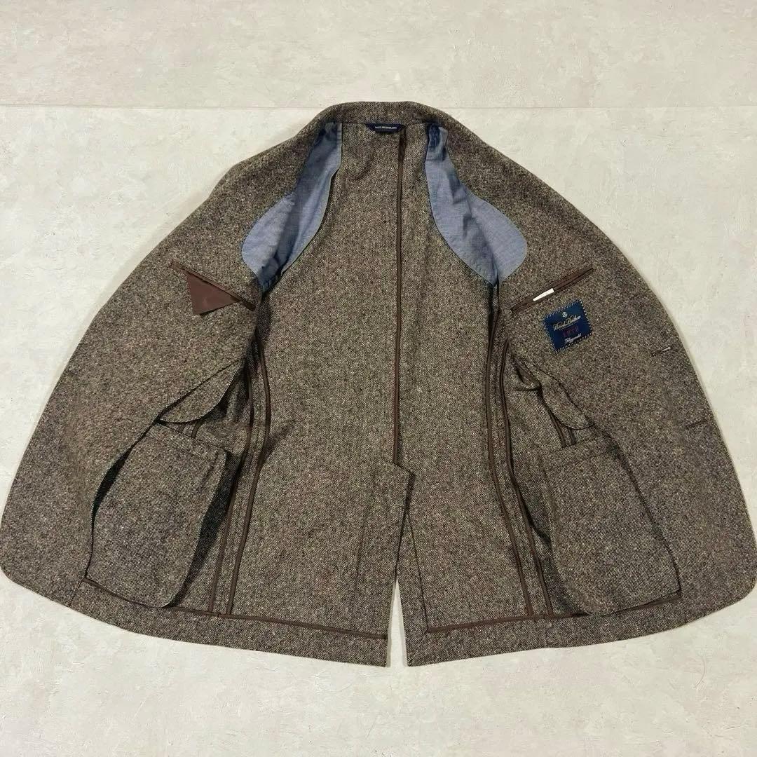 美品 ブルックスブラザーズ ドネガルツイード 2つ釦 アメリカンスポーツコート