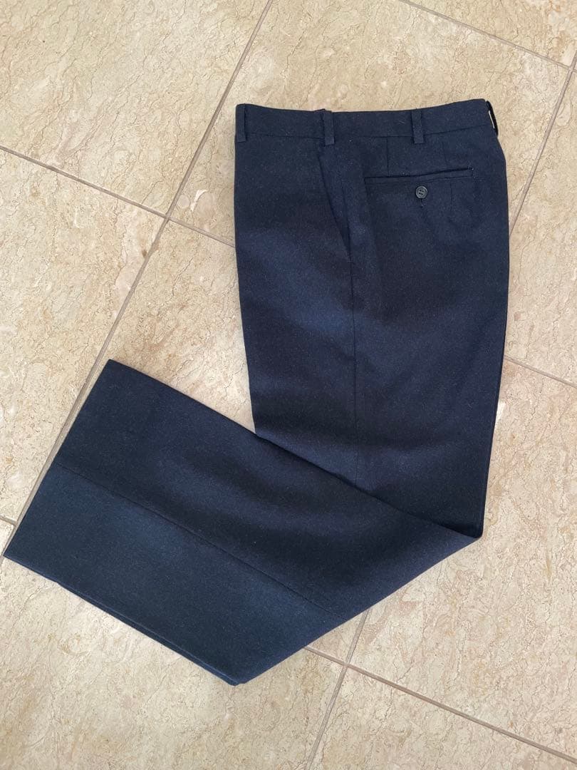 DORMEUIL.ウール濃紺ビジネススーツM〰️L.サイズ