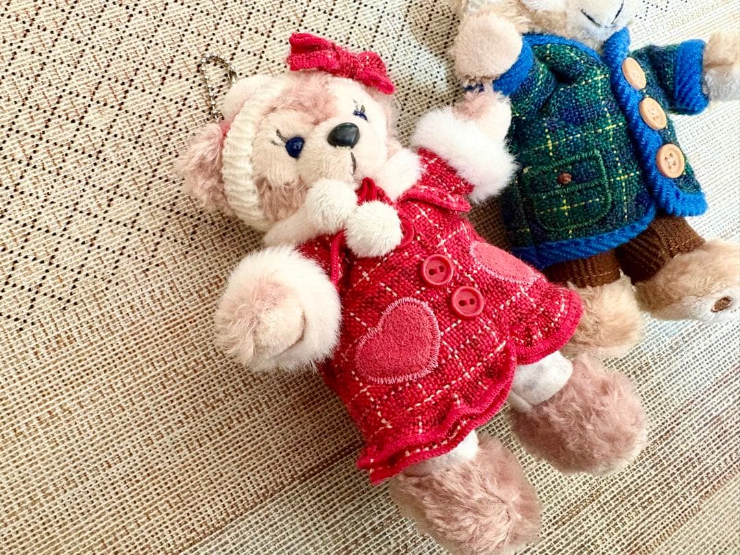 ダッフィーシェリーメイ2018年クリスマス限定ストラップトゥウィンクルウィンター