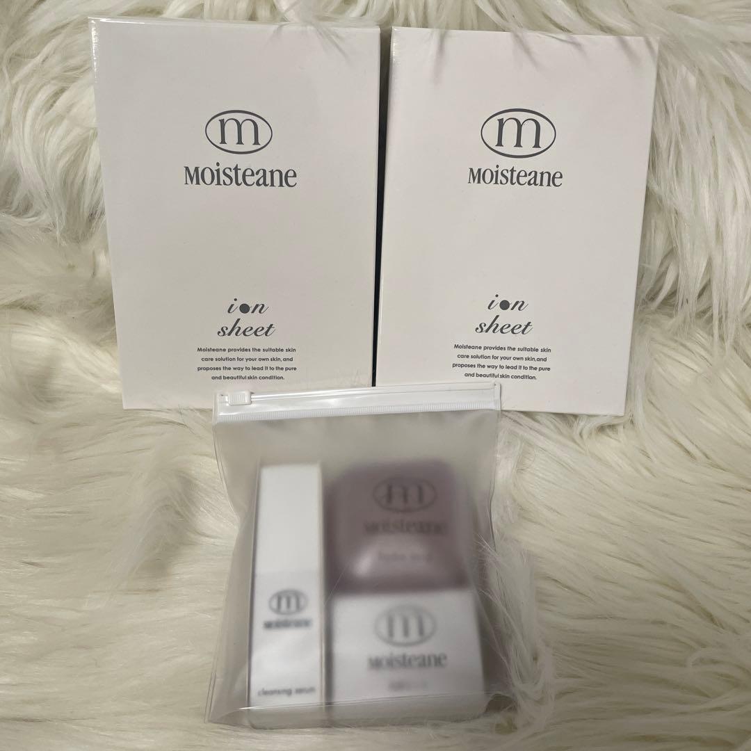 Moisteane ion sheet 洗顔セット
